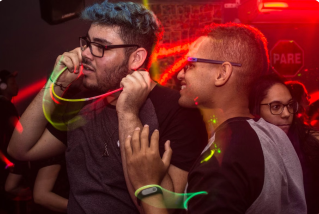 Prázdná výstavní hala připravená na akci